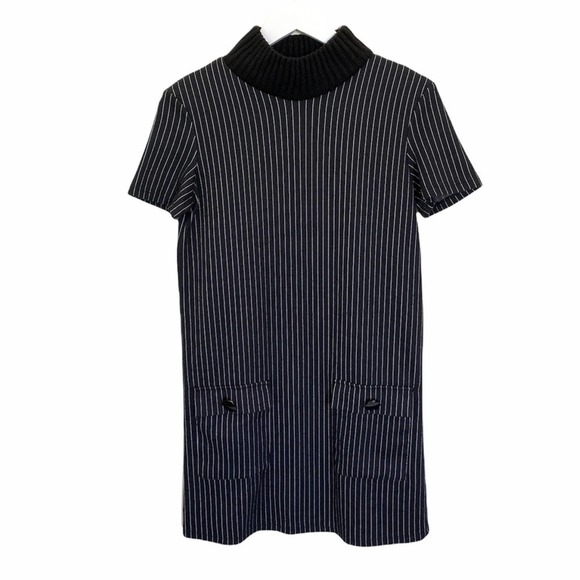 Striped Black Dress - Picture 6 of 12